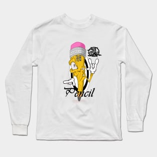 Pencil HB Long Sleeve T-Shirt